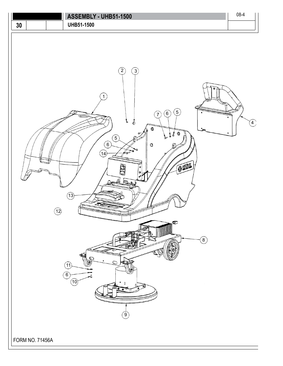 Nilfisk-Advance America 01610A User Manual | Page 30 / 48