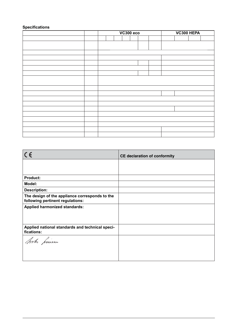 Nilfisk-Advance America VC300 User Manual | Page 8 / 12