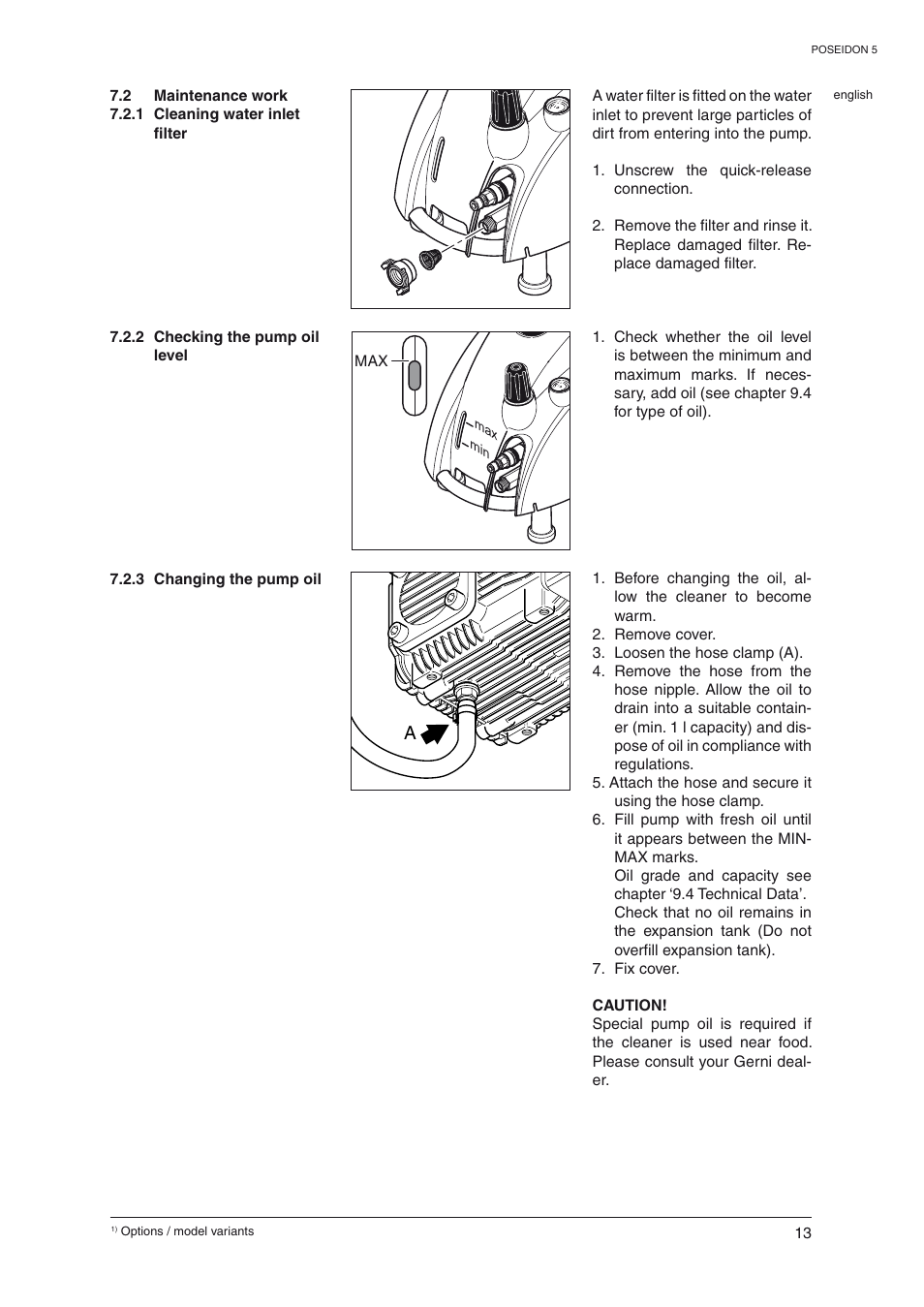 Nilfisk-Advance America 5 User Manual | Page 14 / 19