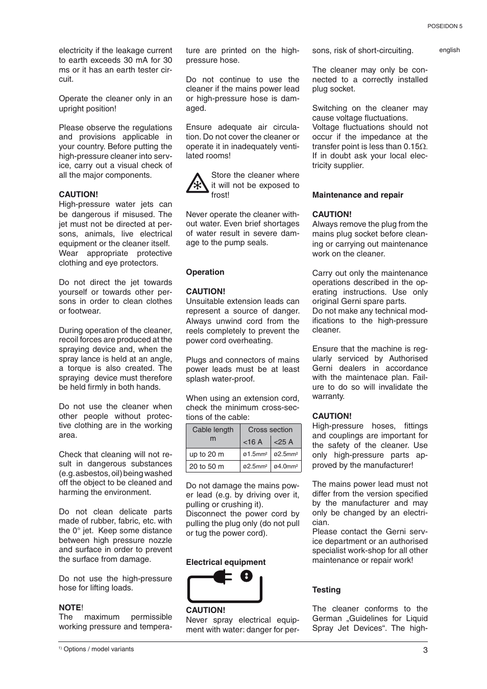 Nilfisk-Advance America 5 User Manual | Page 4 / 19