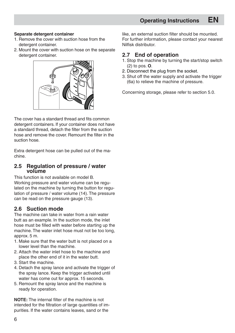 Nilfisk-Advance America P 130.1 User Manual | Page 6 / 12