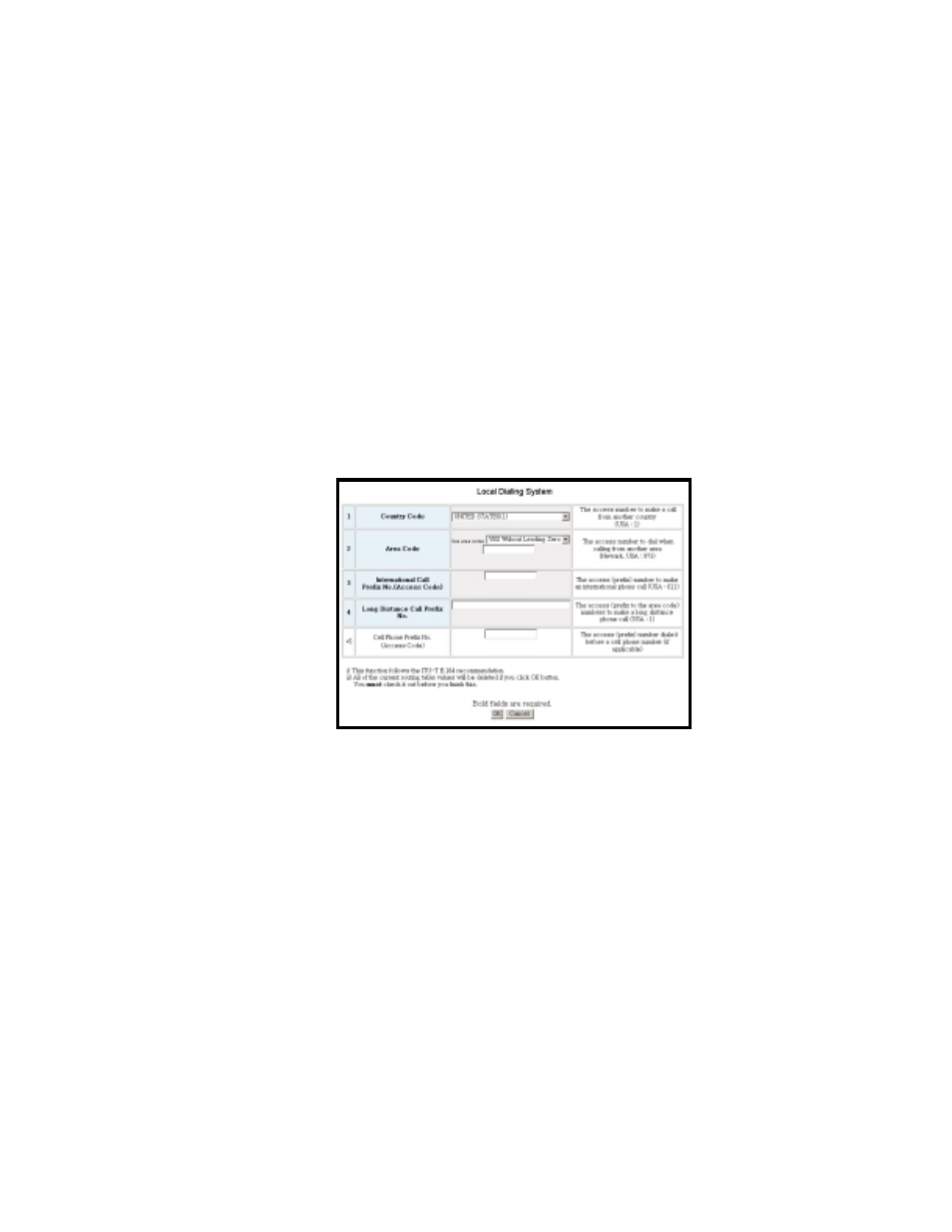 Local dialing system | Net2Phone Max 430 User Manual | Page 69 / 96