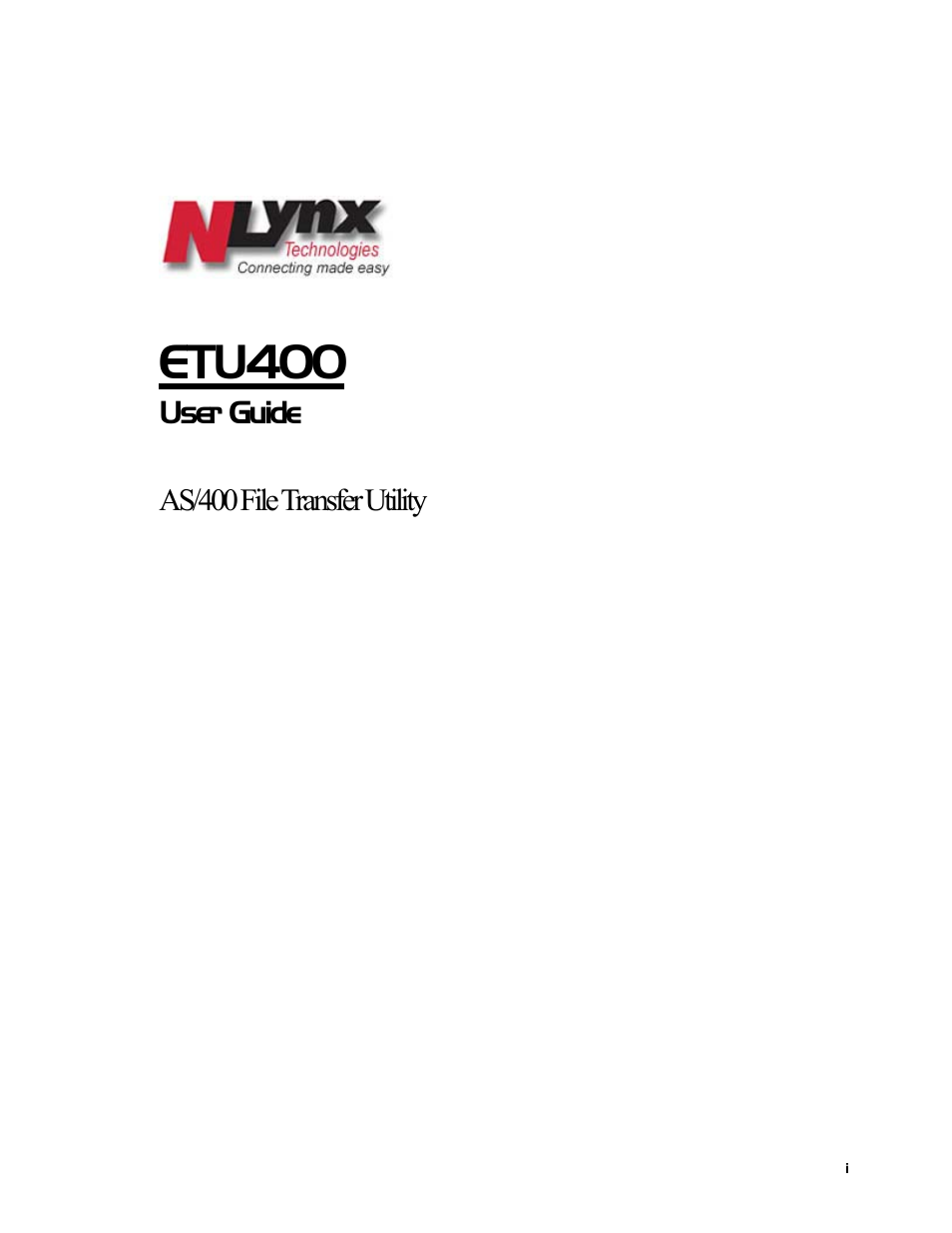 Nlynx ETU400 User Manual | 314 pages