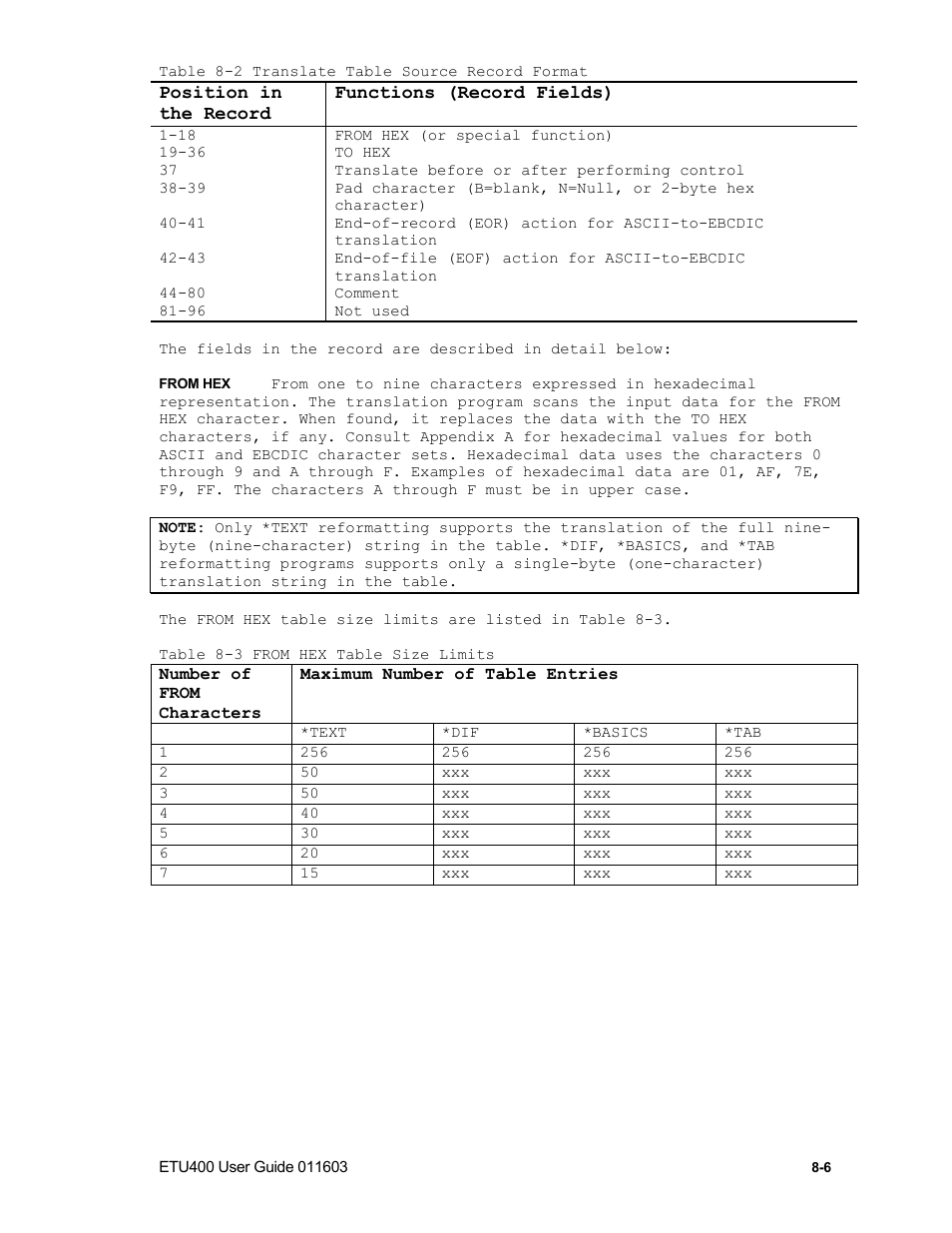 Nlynx ETU400 User Manual | Page 100 / 314