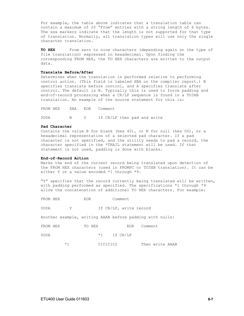 Nlynx ETU400 User Manual | Page 101 / 314