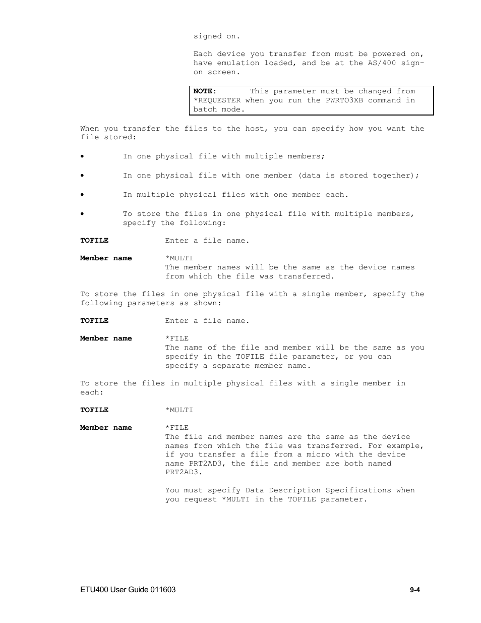 Using pwrto3xb | Nlynx ETU400 User Manual | Page 108 / 314