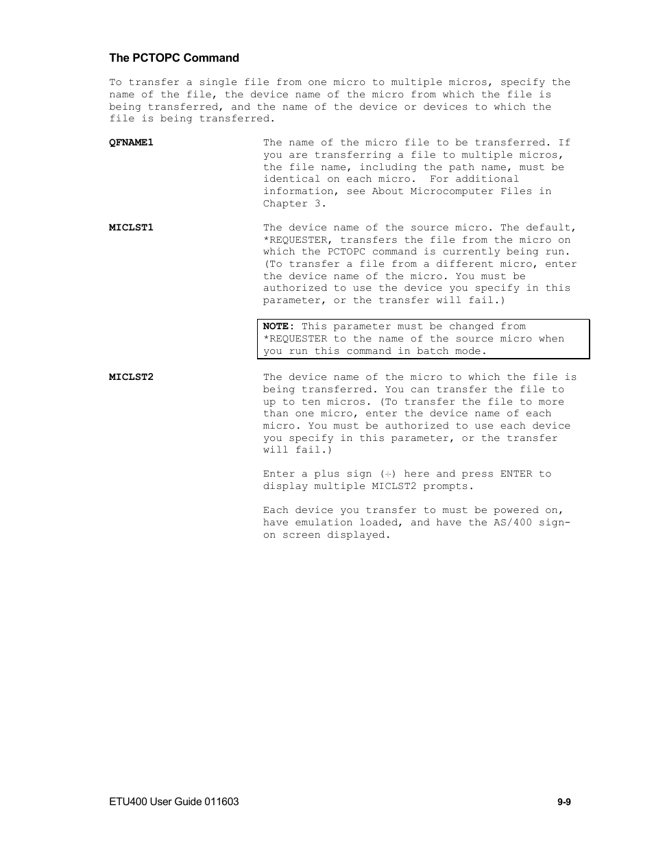 Transferring files between multiple maces, Mac file transfer examples | Nlynx ETU400 User Manual | Page 113 / 314
