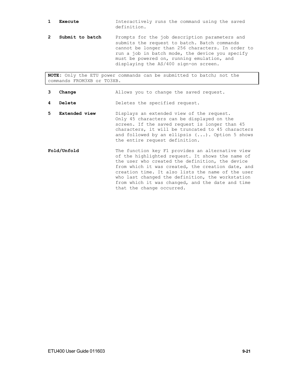 Performing batch transfers | Nlynx ETU400 User Manual | Page 125 / 314
