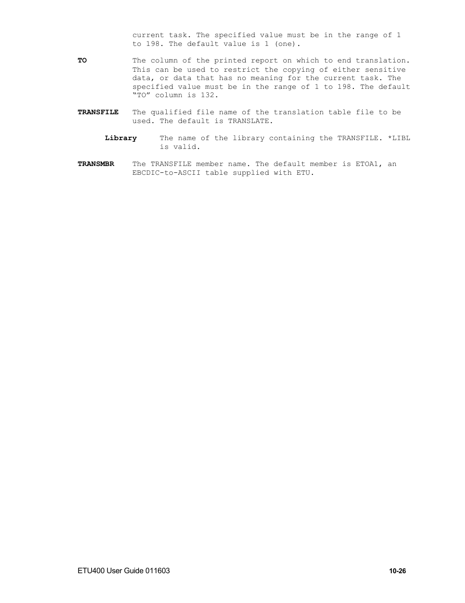 Pwrdeleteb command | Nlynx ETU400 User Manual | Page 156 / 314