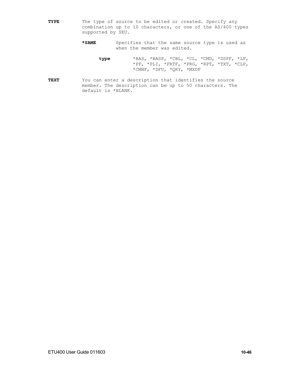 Testb command | Nlynx ETU400 User Manual | Page 176 / 314
