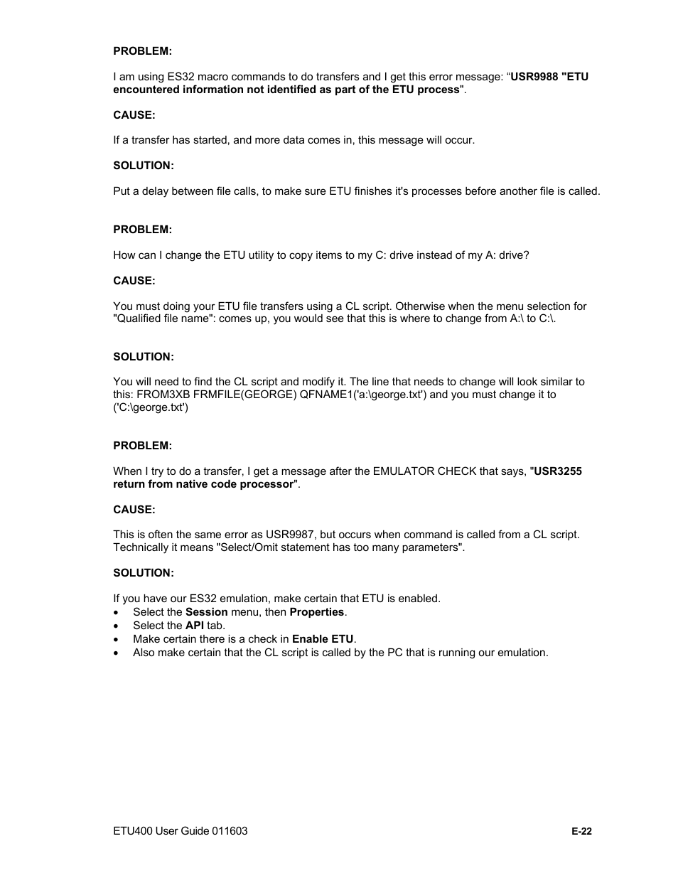 About this appendix, Etu translation table | Nlynx ETU400 User Manual | Page 260 / 314