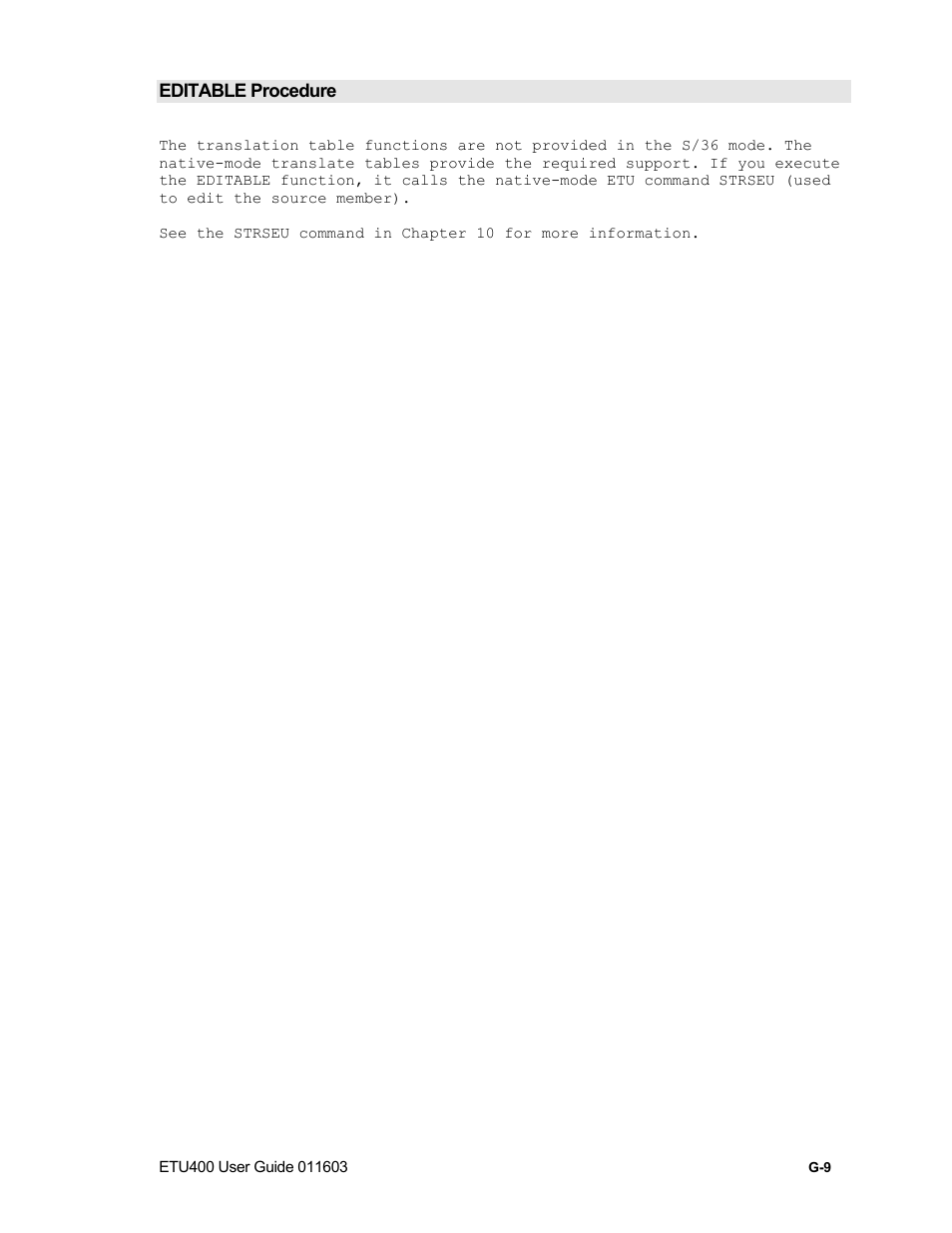 Nlynx ETU400 User Manual | Page 279 / 314