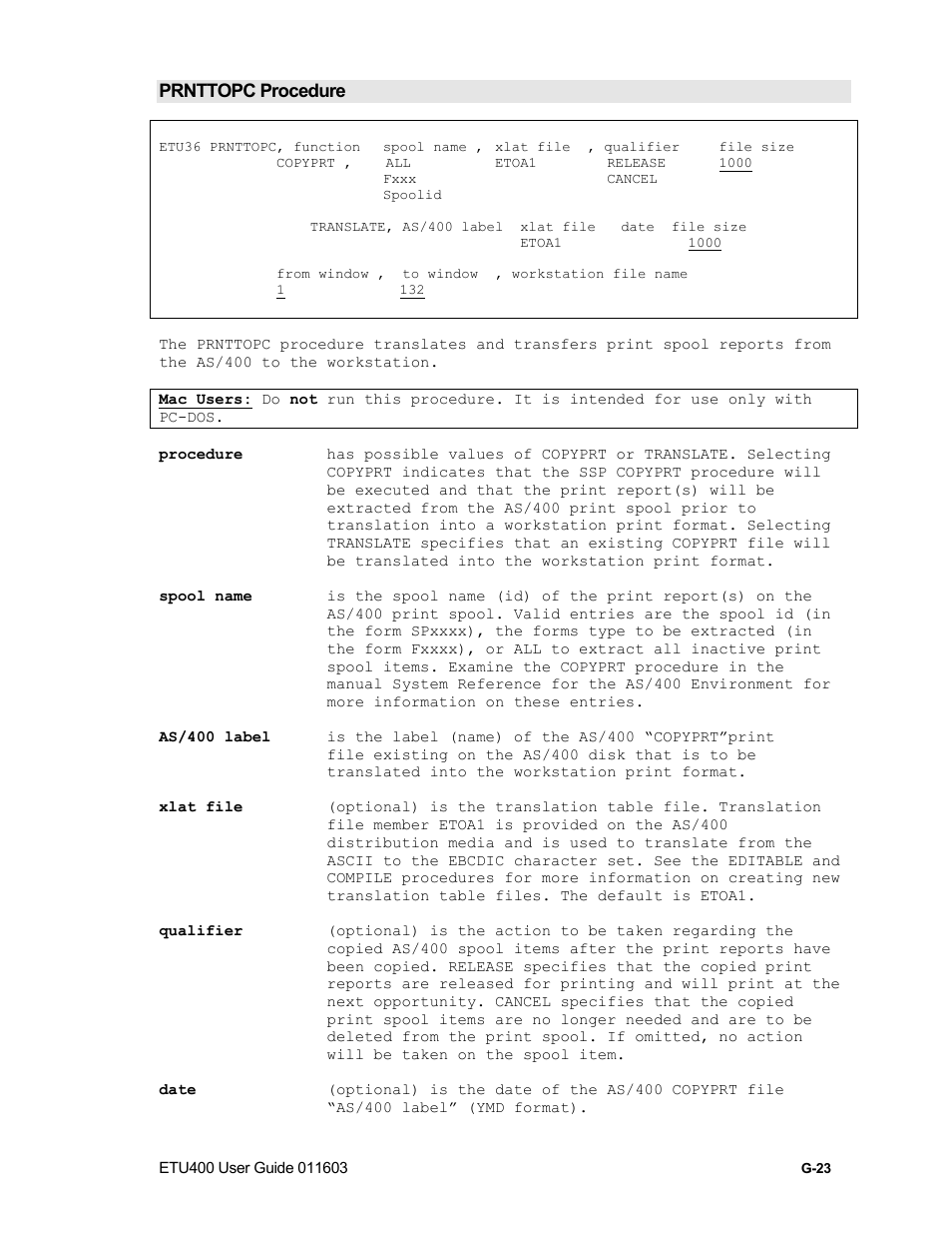 Nlynx ETU400 User Manual | Page 293 / 314