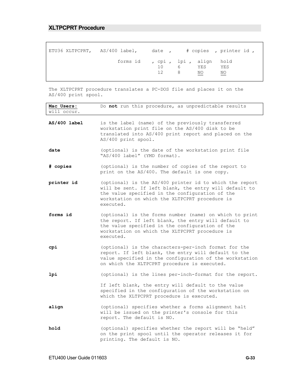 Nlynx ETU400 User Manual | Page 303 / 314
