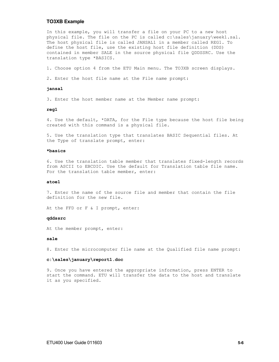 Transferring print files, Transferring a host spool file to a pc print file, About host spool files | Nlynx ETU400 User Manual | Page 66 / 314