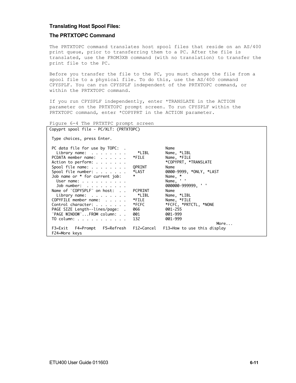 Prtxtopc example | Nlynx ETU400 User Manual | Page 86 / 314