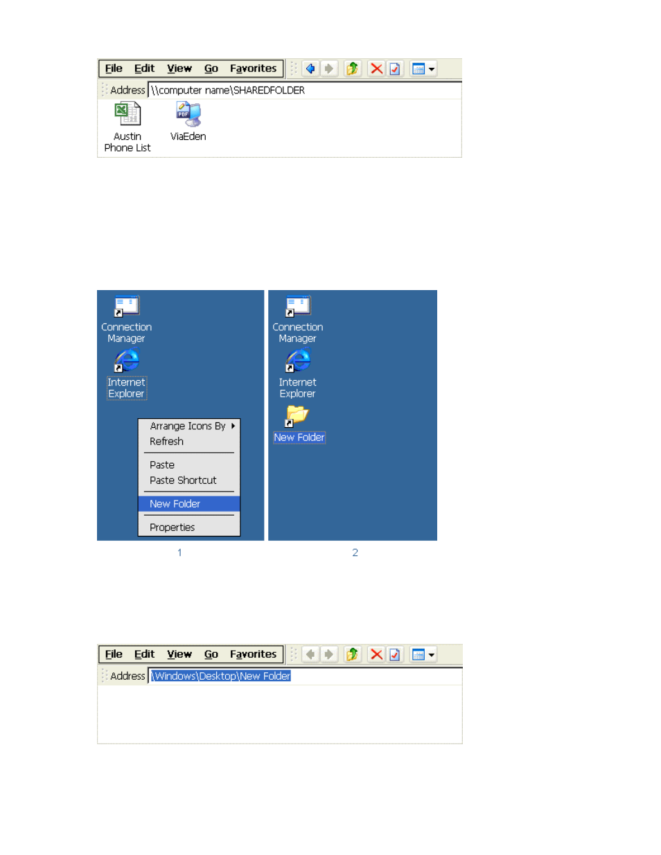 Method 2. from a desktop folder icon, Steps 1 - 2 | Nlynx MinIT6000 User Manual | Page 112 / 127