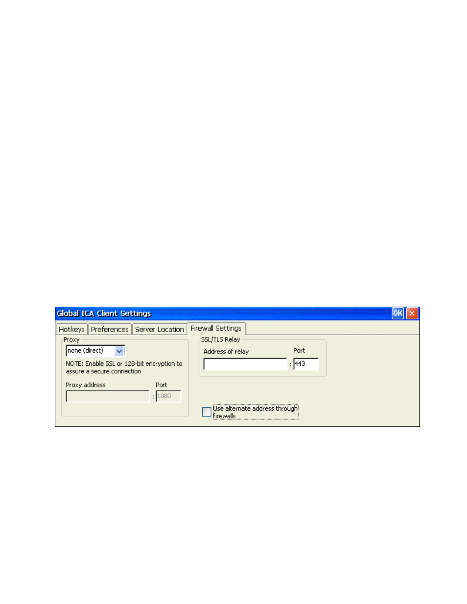 Firewall settings tab, To configure a default socks proxy server | Nlynx MinIT6000 User Manual | Page 53 / 127