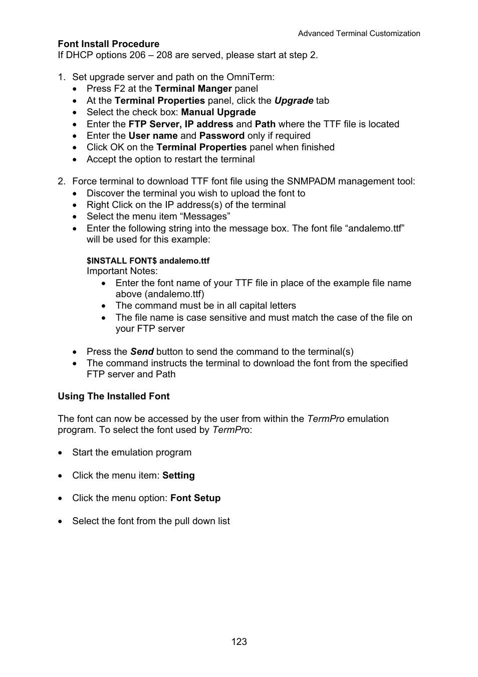 Nlynx OMNITERM WBT 2.1.0E User Manual | Page 126 / 131