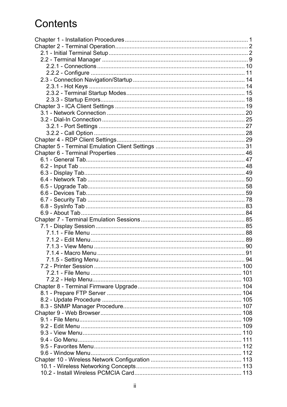 Nlynx OMNITERM WBT 2.1.0E User Manual | Page 2 / 131