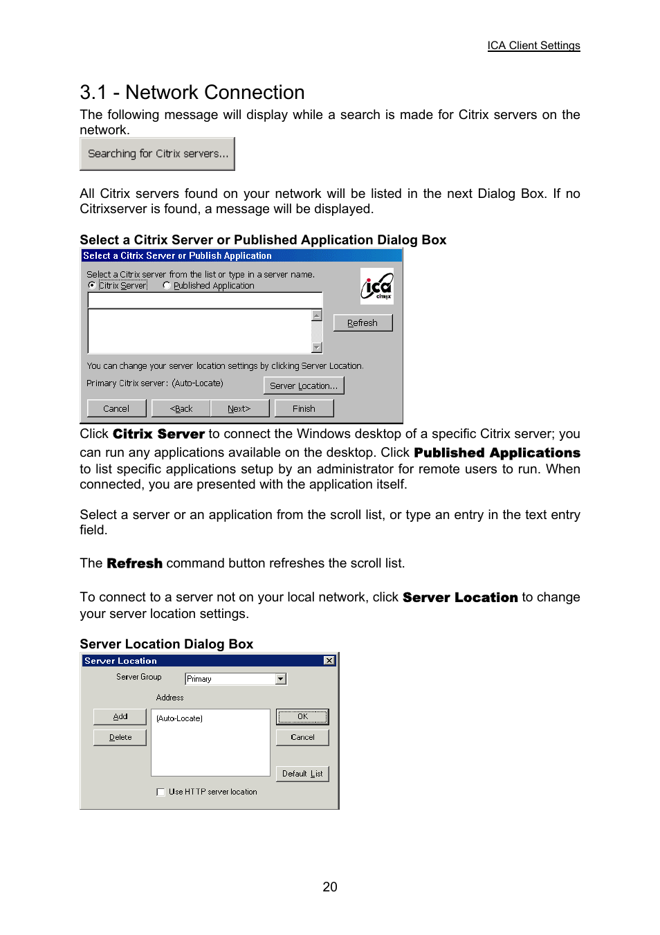 Network connection, 1 - network connection | Nlynx OMNITERM WBT 2.1.0E User Manual | Page 23 / 131