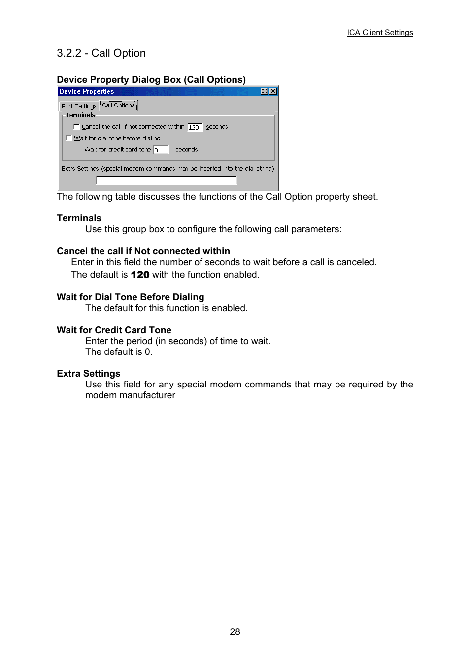 Call option, 2 - call option | Nlynx OMNITERM WBT 2.1.0E User Manual | Page 31 / 131