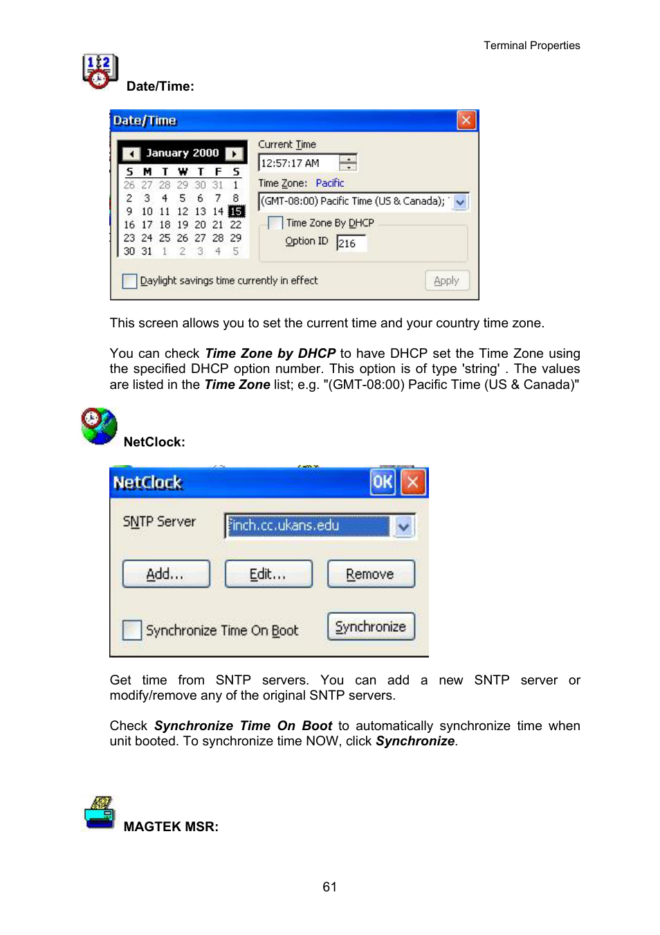 Nlynx OMNITERM WBT 2.1.0E User Manual | Page 64 / 131
