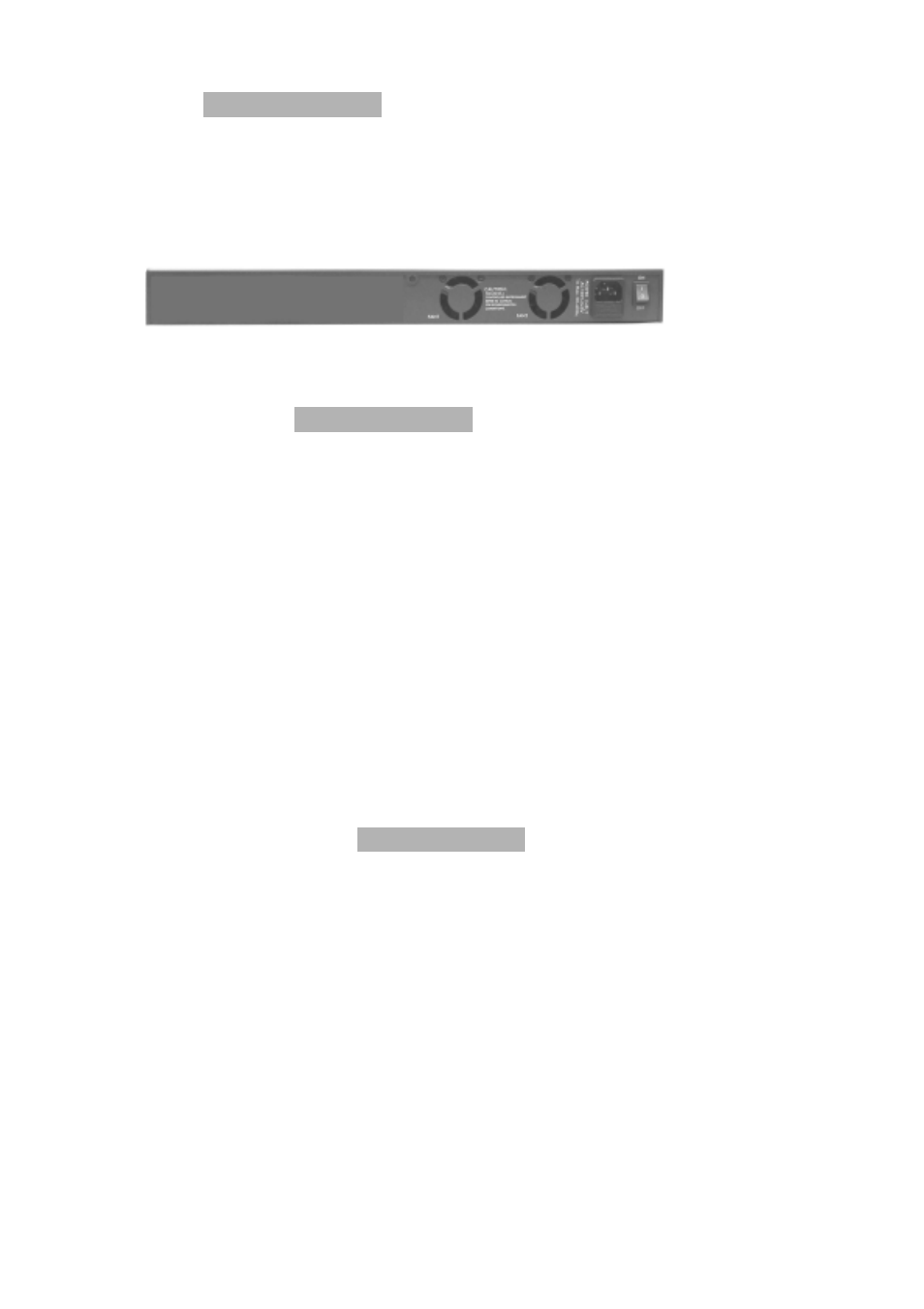Rear panel, Desktop installation, Rack-mounted installation | Nlynx 3 Slot User Manual | Page 10 / 16
