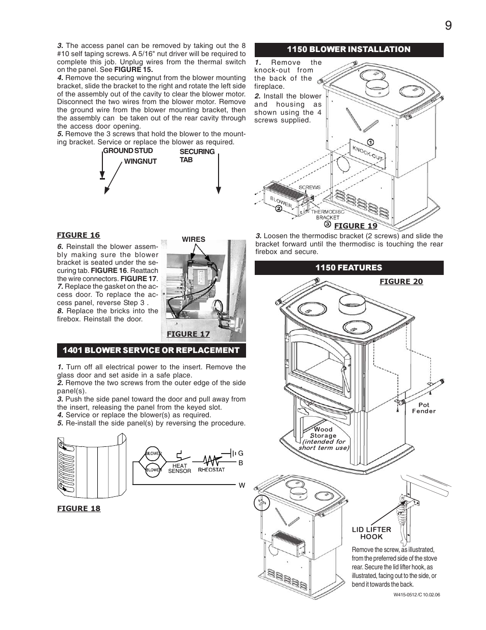 Napoleon Fireplaces EPA1100 User Manual | Page 9 / 20