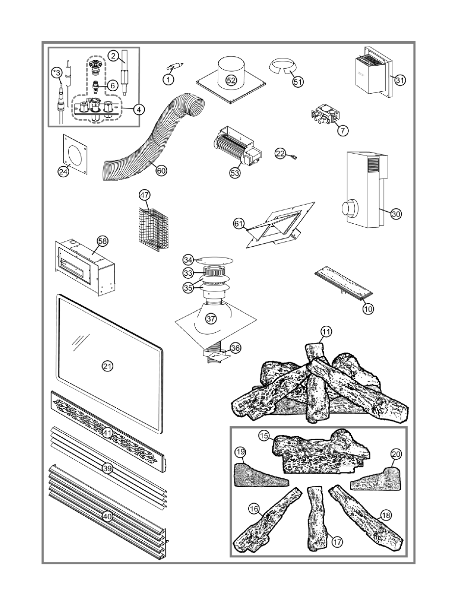 Napoleon Fireplaces BGDV42P User Manual | Page 26 / 28