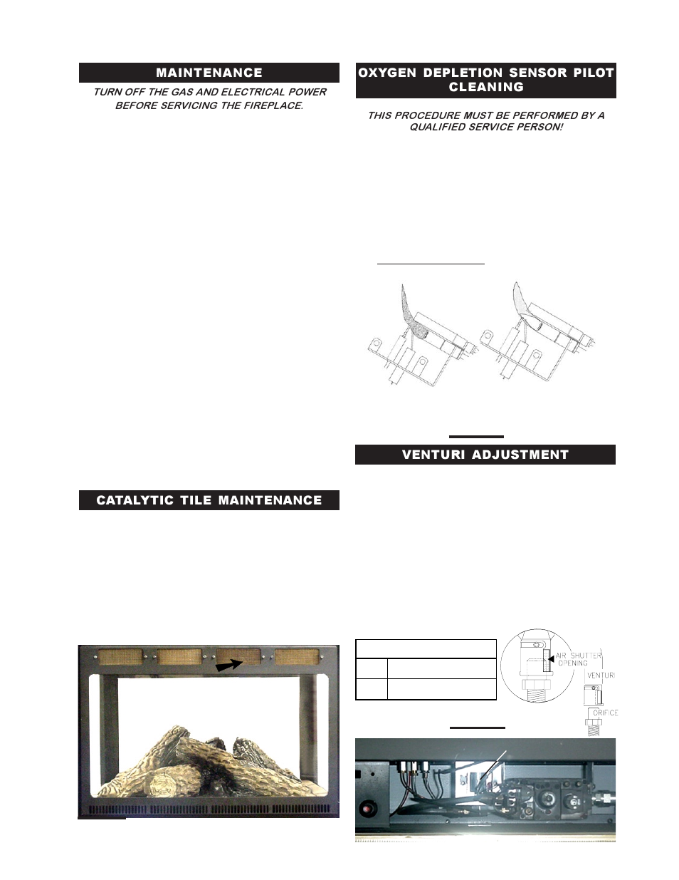 Napoleon Fireplaces GVF40P User Manual | Page 19 / 24