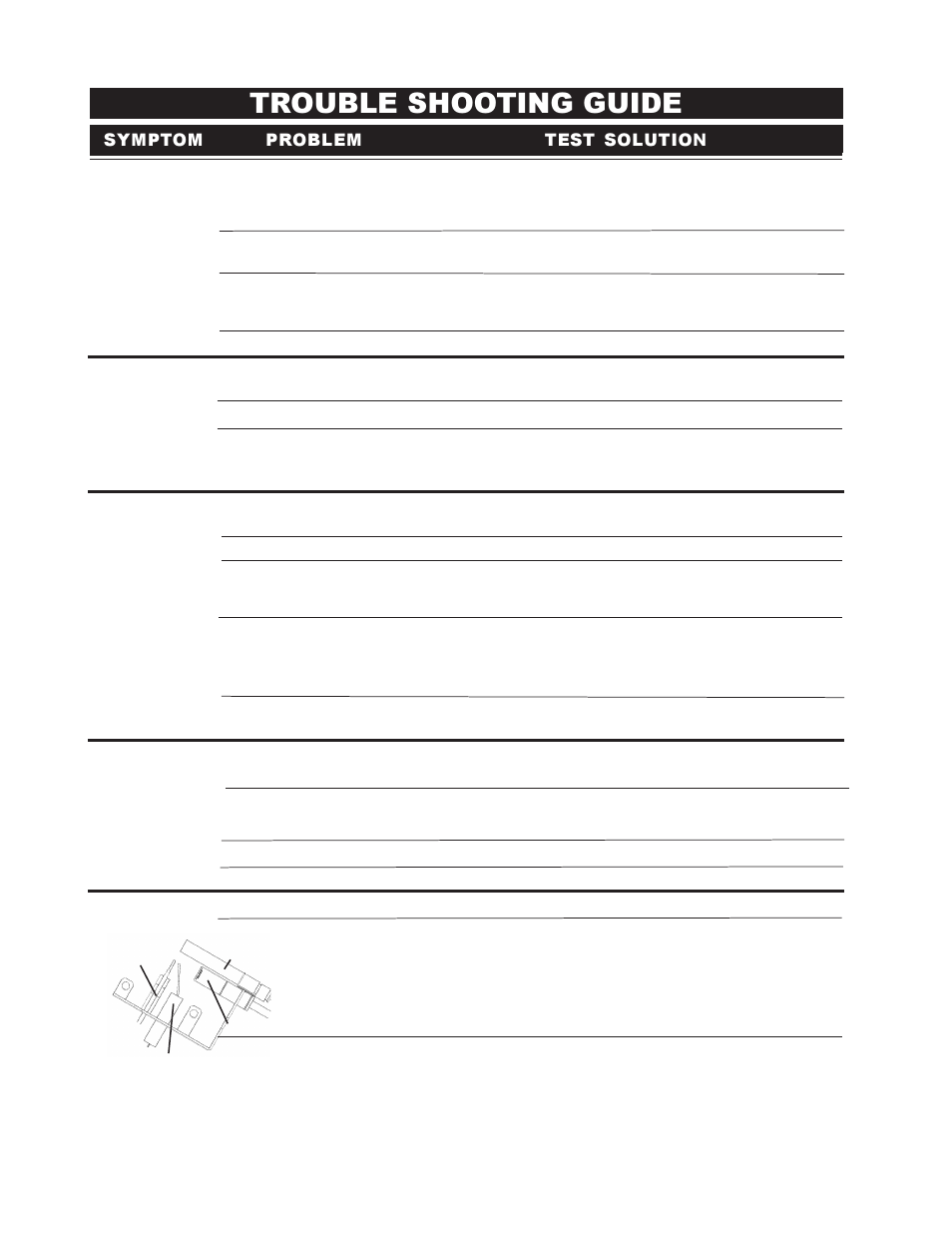 Trouble shooting guide | Napoleon Fireplaces GVF40P User Manual | Page 22 / 24