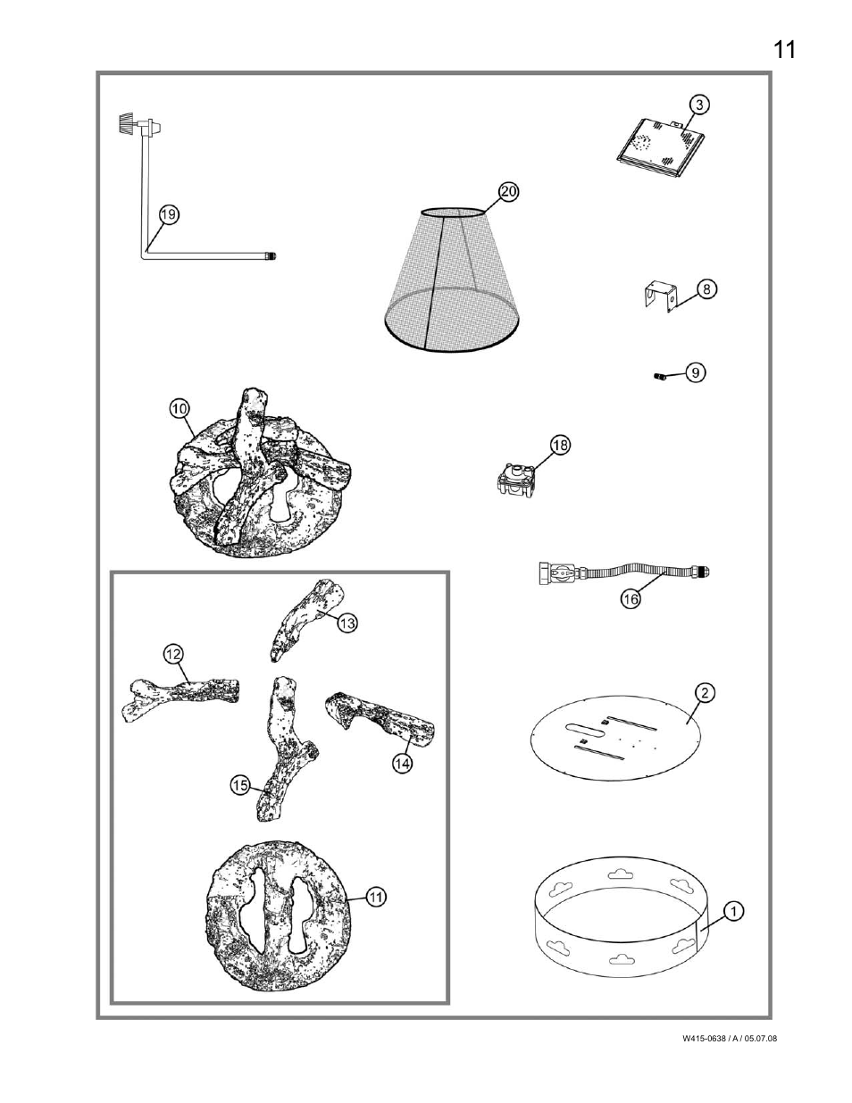 Napoleon Fireplaces GPFN User Manual | Page 11 / 12