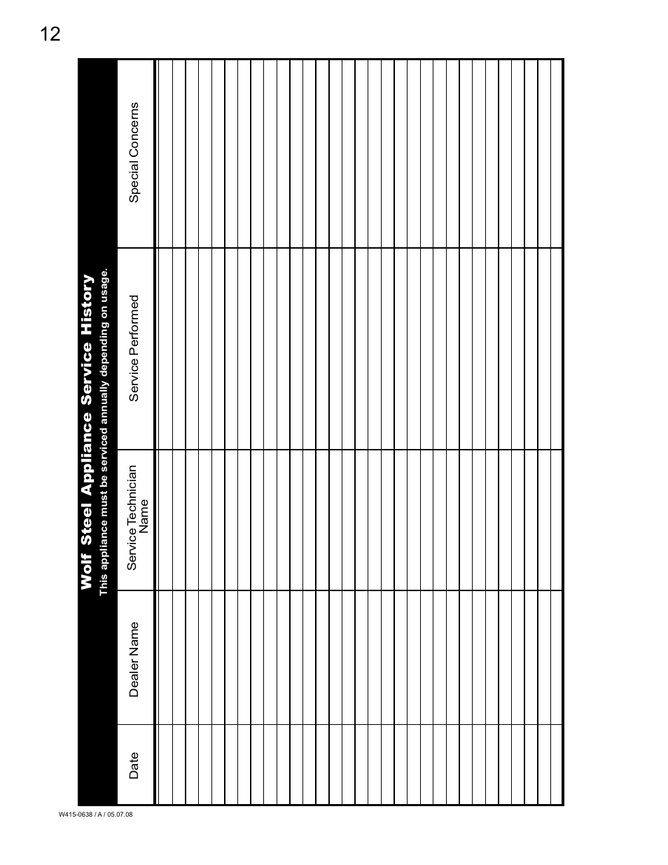 Napoleon Fireplaces GPFN User Manual | Page 12 / 12