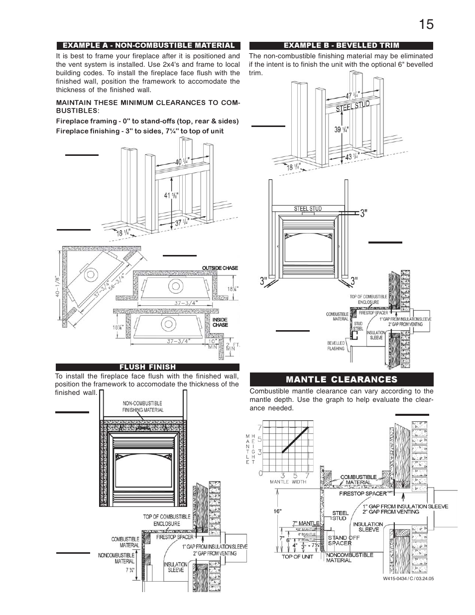 Napoleon Fireplaces GD70NT-S User Manual | Page 15 / 28