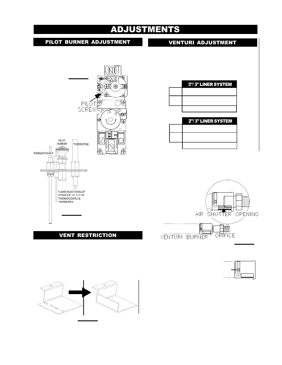 Adjustments | Napoleon Fireplaces GDIZC-P User Manual | Page 11 / 16