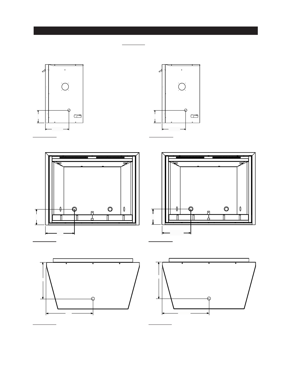 Zcvf36 zcvf42, Gas inlet locations | Napoleon Fireplaces ZCVF36 User Manual | Page 5 / 12