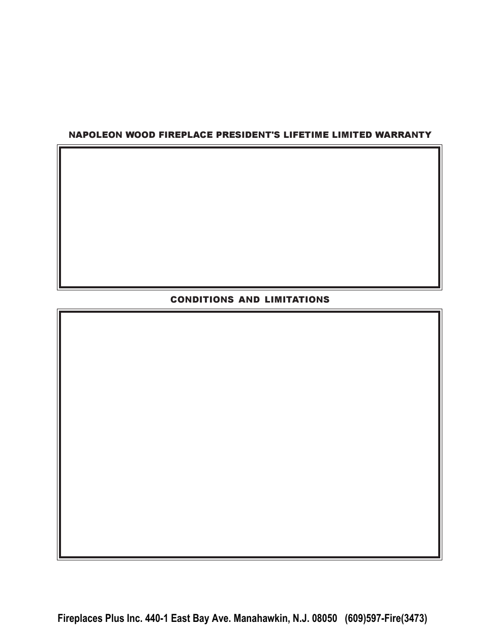 Napoleon Fireplaces EPI 1401 User Manual | Page 3 / 16