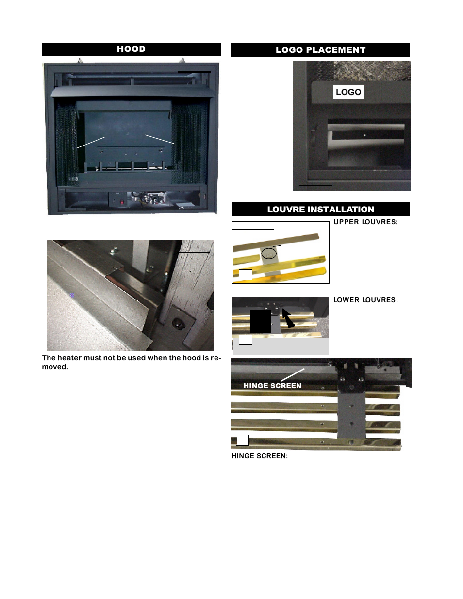 Napoleon Fireplaces GSS36P User Manual | Page 8 / 12