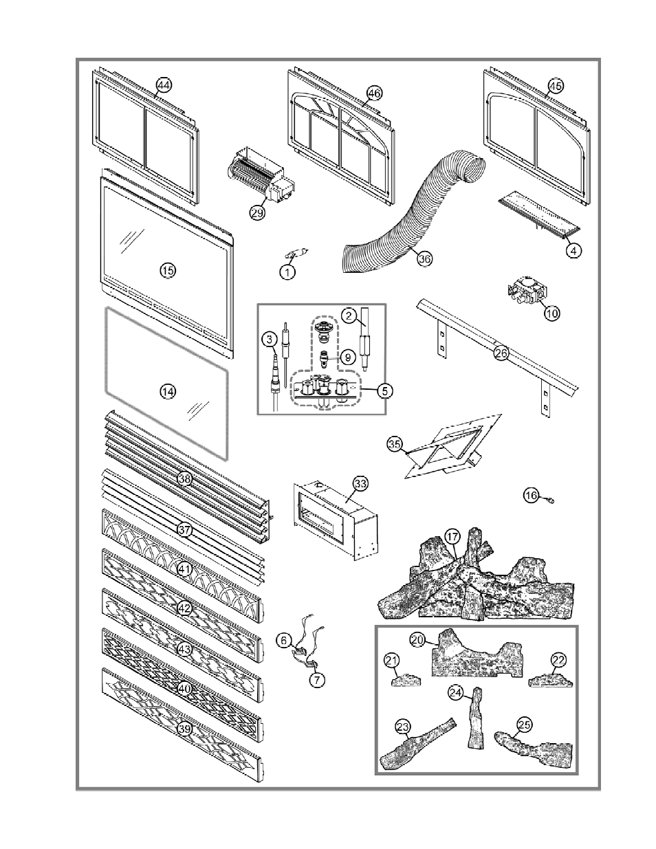 Napoleon Fireplaces BGNV36P User Manual | Page 15 / 20