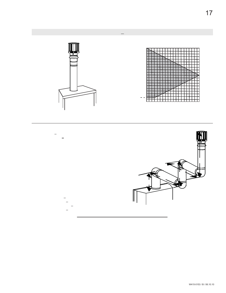 9 top exit vertical termination (h | Napoleon Fireplaces GDS28P User Manual | Page 17 / 48