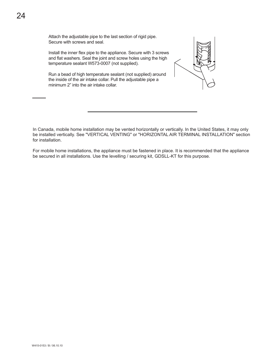 Napoleon Fireplaces GDS28P User Manual | Page 24 / 48