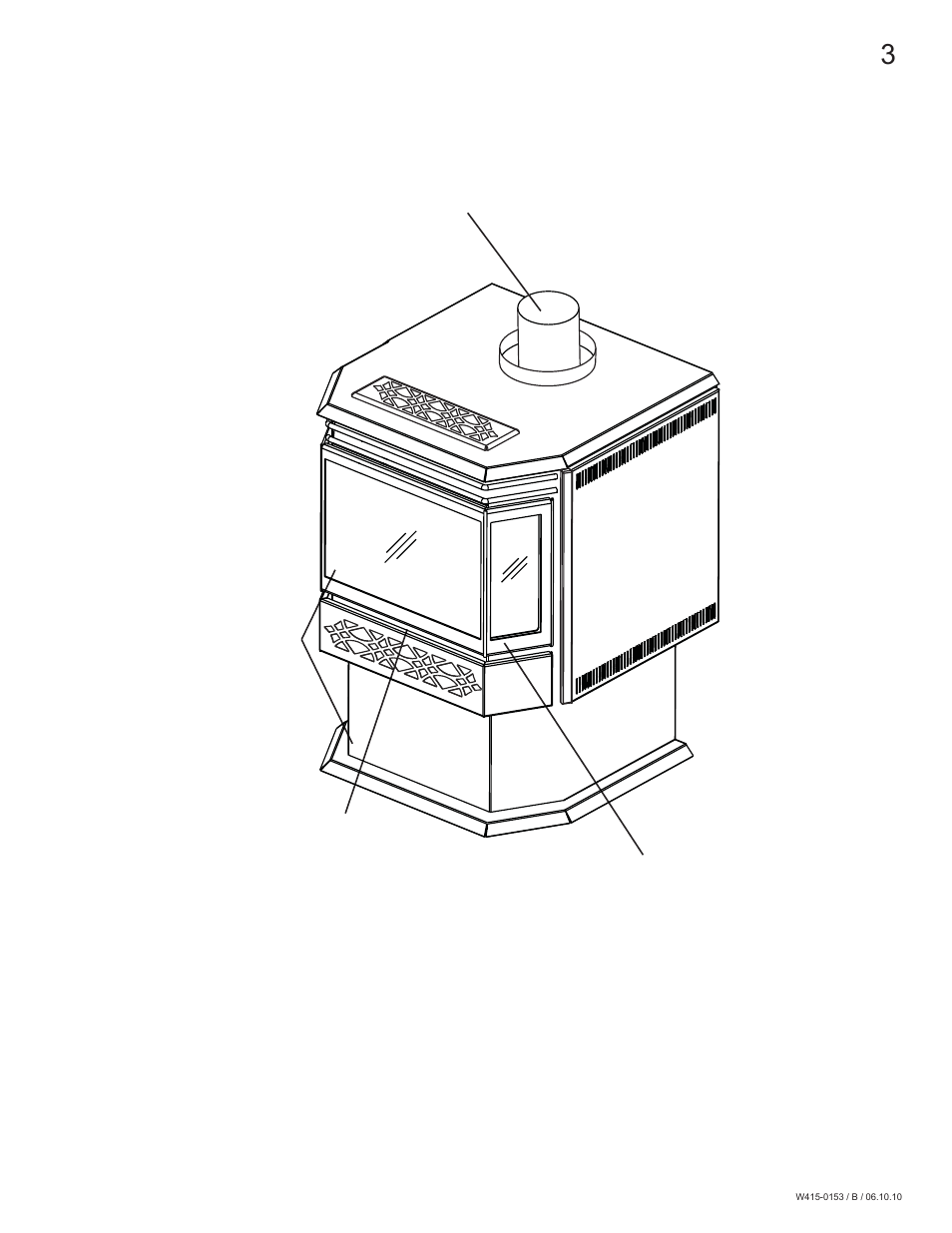 0 installation overview | Napoleon Fireplaces GDS28P User Manual | Page 3 / 48