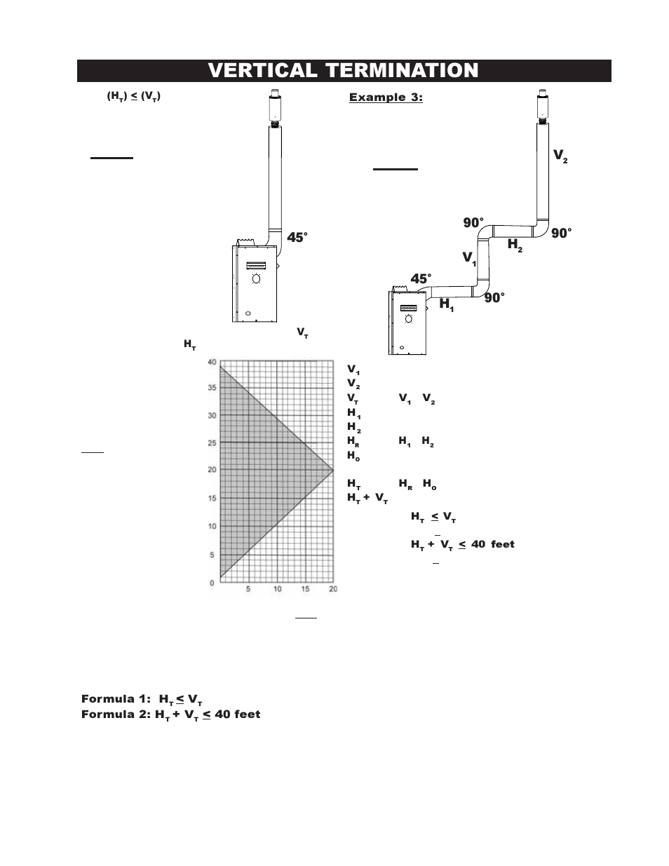 Vertical termination, 90° v | Napoleon Fireplaces DIRECT VENT MILLIVOLT SYSTEM BGD42N User Manual | Page 11 / 28