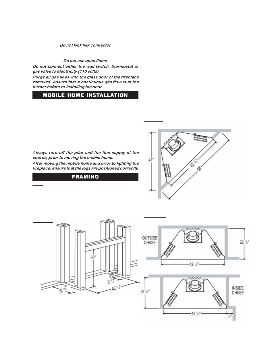 Napoleon Fireplaces DIRECT VENT MILLIVOLT SYSTEM BGD42N User Manual | Page 17 / 28