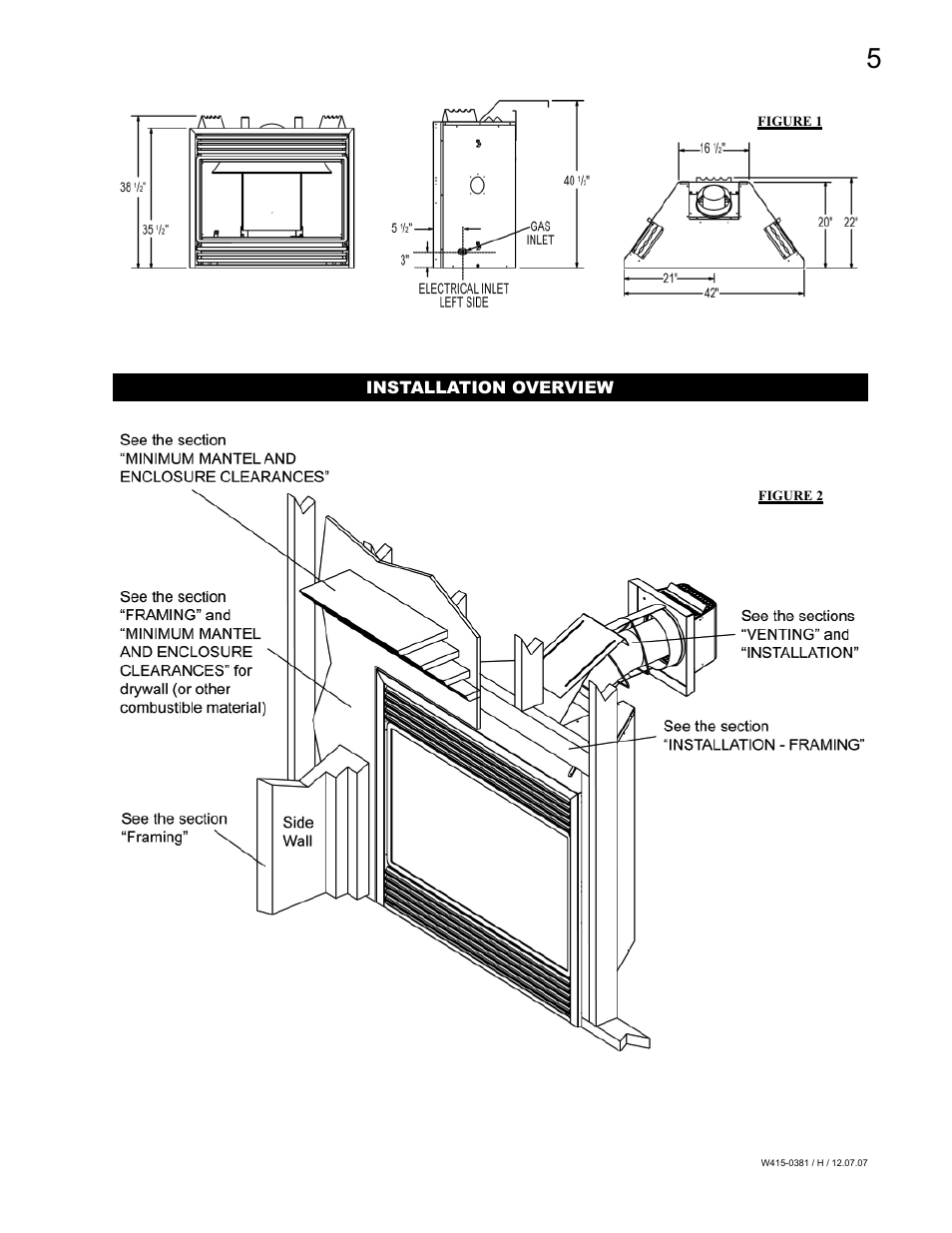 Napoleon Fireplaces BGD42P User Manual | Page 5 / 28