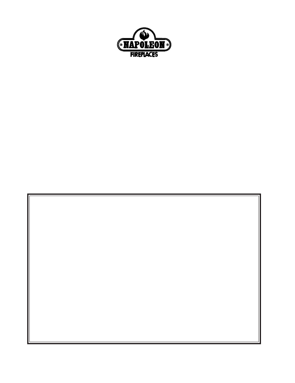 Napoleon Fireplaces GVFS60-P User Manual | Page 2 / 16