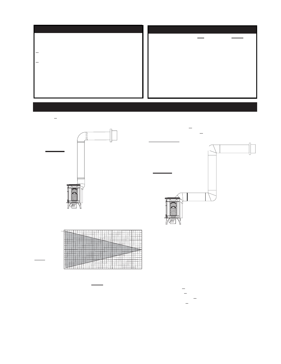 Horizontal termination, 90° h, 45º 90 | Elbow vent length values definitions | Napoleon Fireplaces GDS25P User Manual | Page 11 / 28
