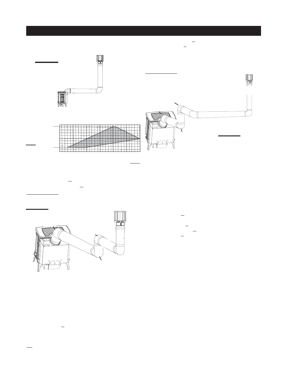 Vertical termination, 45° v, 90° v | 90° h | Napoleon Fireplaces GDS25P User Manual | Page 14 / 28