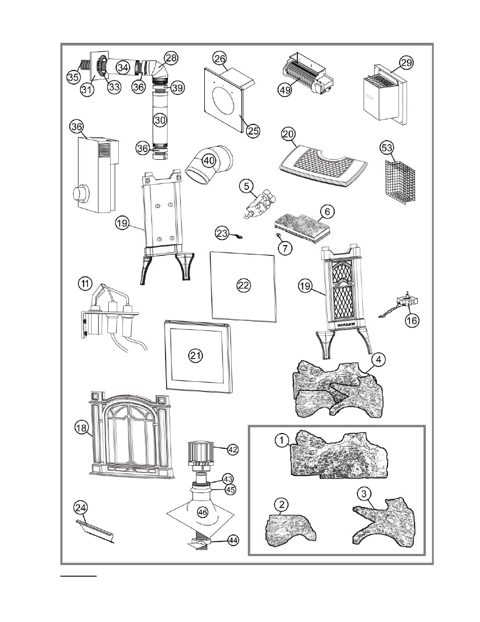 Napoleon Fireplaces GDS25P User Manual | Page 25 / 28